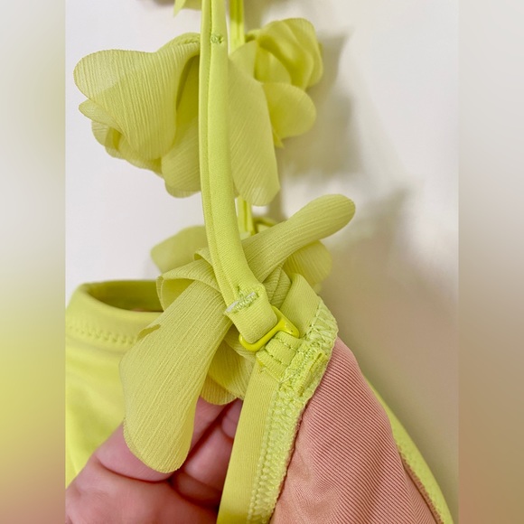 NWT J Crew flower-strap one-piece swimsuit - Picture 6 of 8